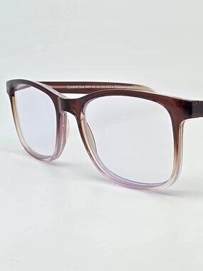 Prive Revaux Dynamic Duo Brown Fade Frame +3.00 Lens Blue Light Reading Glasses